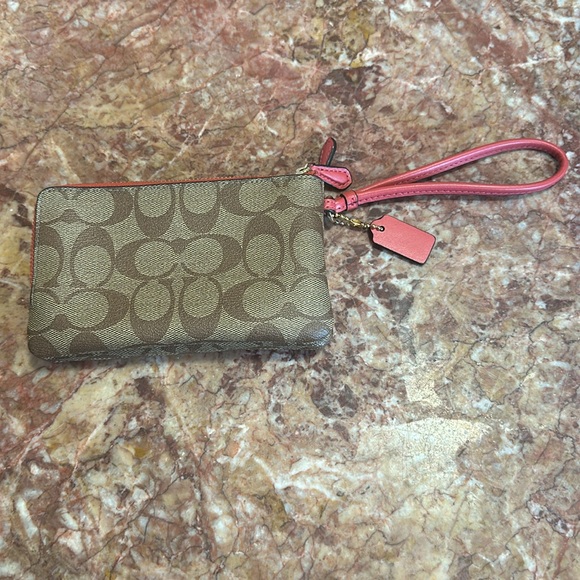 Coach double zip wristlet - Picture 6 of 16